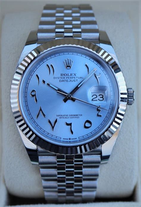 rolex arabic date wheel|Rolex datejust 41 arabic numerals.